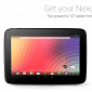 Nexus 10 16GB Coming to India, Priced at Rs 29,999 / $486 / €354