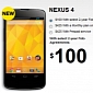 Nexus 4 Arrives at Fido for $425/€315 on Prepaid, Already Out of Stock