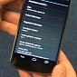 Nexus 4 Running Android 4.2.2 Jelly Bean Caught on Video