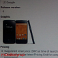 Nexus 4 to Arrive at Bell Canada Next Week