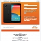Nexus 5 Full Specs Confirmed by Canadian Carrier WIND Mobile