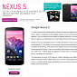 Nexus 5 Now Listed at Telstra at $69(€48)/Month