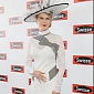 Nicole Kidman’s Huge Hat Steals the Show at Victoria Derby Day
