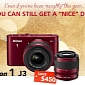 Nikon 1 J3 Double Lens Kit Comes with $450 Instant Rebate This Holiday Season