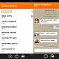 Nimbuzz 1.1.7 for Windows Phone 8 Brings Along Chatrooms