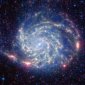 No Organics Present in the Outskirts of Pinwheel Galaxy