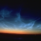 Noctilucent Radar-Bouncing Clouds Are Not of Silver