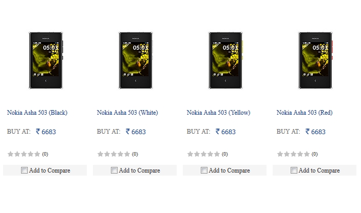 original nokia bh 503 price in india