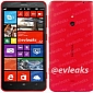Nokia Lumia 1320 Press Render Leaks