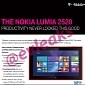 Nokia Lumia 2520 Windows RT Tablet Headed for T-Mobile
