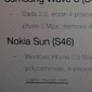 Nokia Sun Windows Phone Leaks