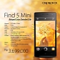 OPPO Find 5 Mini Gets Launched in Indonesia