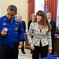 Obama Gets Visit from Last Space Shuttle Crew