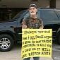 Ohio Man’s Idiot Sign for Threatening Cops Is Most Humiliating Punishment Yet