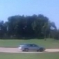 Old Lady Drives on Golf Course During US Qualifier Game