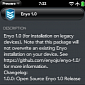 Open Source Enyo 1.0 Now Available for Legacy Devices