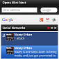 Opera Mini 7 Gets Social with Built-in Facebook and Twitter Updates