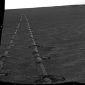 Opportunity Leaves Visible Tracks on Mars