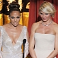 Oscars 2012: Jennifer Lopez Laughs Off Wardrobe “Malfunction”