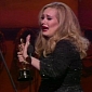 Oscars 2013: Adele Gets Emotional in Acceptance Speech – Video