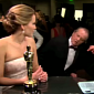 Oscars 2013: Jack Nicholson Hits On Jennifer Lawrence – Video