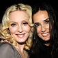 Oscars 2013: Madonna Snubs Demi Moore for Ashton Kutcher