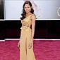 Oscars 2013: Naomie Harris Looks Dazzling in Dress Made from Candy Wrappers