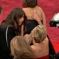 Oscars 2014: Jennifer Lawrence Falls on the Red Carpet – Video