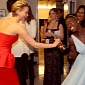 Oscars 2014: Jennifer Lawrence Tries to Steal Lupita Nyong’o’s Oscar – Photo