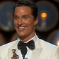 Oscars 2014: Matthew McConaughey Is “Grateful” for Best Actor Win – Video
