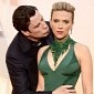 Oscars 2015: John Travolta Ambushes, Kisses Scarlett Johansson on the Red Carpet - Gallery
