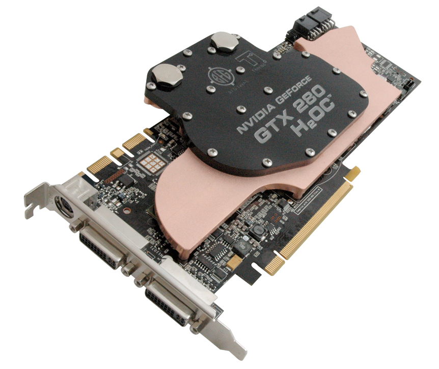 Overclocked, Water Cooled GTX 280 Cards 