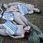 PETA Mermaids Show Off Their Bodies During Fish Empathy Week