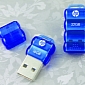 PNY HP v112b Tiny USB Flash Drive Is Translucent