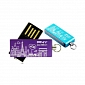 PNY Lovely Attache City Flash Drive Exposed