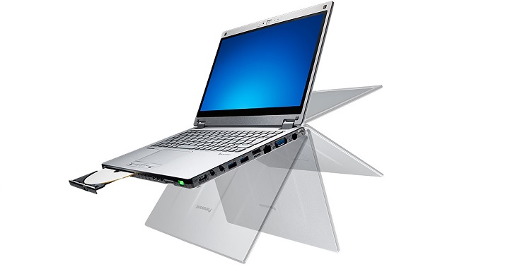 Panasonic CF-MX3 Laptop Hybrid Looks like the Lenovo Yoga, Has DVD 