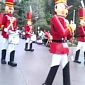 Parade Fail: Disneyland Toy Soldier Falls, Takes Header