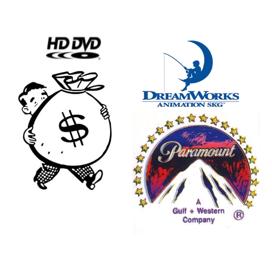Paramount Pictures and DreamWorks Animation Go HD DVD Exclusive, Huge  Bribes May Be Involved?