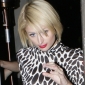 Paris Hilton Hides in Bathroom at Post-Globes Party