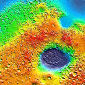 Past Martian Atmosphere Tied to Impact Craters Here