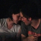 Pattinson and Stewart Kissing at Kings of Leon Concert