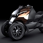 Peugeot's Onyx Concept Car Also Packs Bike and Scooter