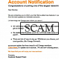 Phishing Alert: Orange Customer Services Notification
