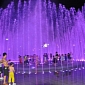 Photo Shows Five-Year-Old Airlifted by Public Water Fountain in China