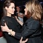 Photo of the Day: Angelina Jolie’s Death Stare During Awkward Run-In with Sony Boss Amy Pascal