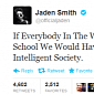 Photo of the Day: Jaden Smith Says We’d Be Smarter If We All Dropped Out of School