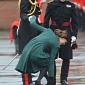 Photo of the Day: Kate Middleton’s Heel Gets Stuck in Grate on St. Patrick’s Day