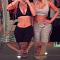Photo of the Day: Kim Kardashian Photoshopped Her Curves in Gym Selfie with Blac Chyna