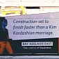 Photo of the Day: Kim Kardashian Publicly Mocked by Construction Company