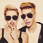 Photo of the Day: Proof That Justin Bieber and Miley Cyrus Are One and the Same Person